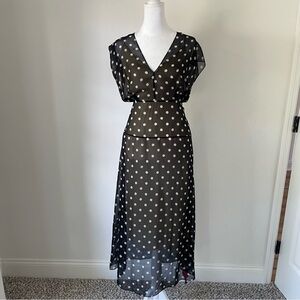 Theory Polka Dot Dress